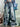 BAGGY BOYFRIEND JEANS WITH STAR PATTERN - Y2K COTTON BLEND STYLE