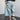 BAGGY CAPRI DENIM PANTS URBAN STREET FASHION