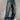 BAGGY JEANS LONG DENIM PANTS FADED BLUE