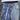 BAGGY JEANS WITH TWO TONES WIDE LEG DENIM PANTS
