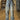 BAGGY STAR-CUTOUT JEANS WITH FRAYED STARS IN LOOSE FIT STYLE