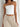 BANDEAU TOP WITH LONG BOW SILHOUETTE IN LOOSE FIT