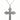 BAROQUE CROSS NECKLACE - SILVER ORNATE CROSS PENDANT DESIGN