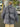 Light Blue Corduroy Winter Jacket