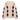 BEIGE ARGYLE KNIT CARDIGAN FOR WOMEN
