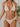 BEIGE BIKINI SET FABRIC TEXTURE STYLISH BIKINI SWIMSUIT