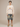 BEIGE CREWNECK SWEATSHIRT WITH SUN GRAPHIC COTTON LOOPBACK SWEATSHIRT