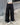 BEIGE DRAWSTRING WIDE-LEG CARGO PANTS