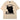 BEIGE GRAPHIC TEE SHIRT UNISEX OVERSIZED TEE