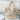 BEIGE KNIT TOTE BAG WITH FIXED SHOULDER STRAPS