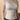 BEIGE LACE TRIM TOP FITTED KNIT SUMMER