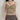 BEIGE LACE-TRIMMED CAMISOLE TOP FOR WOMEN
