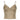 BEIGE LACE-TRIMMED CAMISOLE TOP FOR WOMEN