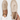 BEIGE LEATHER LOAFERS WITH RUBBER VISCOSE ITEM