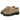 BEIGE MONK STRAP LOAFERS FRINGE BUCKLE PLATFORM