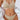 BEIGE RIBBED HALTER BIKINI SET SLEEK BACKLESS DESIGN