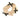 BEIGE SCRUNCHIE WITH BLACK BOWS SATIN KOREAN STYLE BOWS
