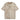BEIGE SHORT-SLEEVED T-SHIRT WITH HEAVYWEIGHT SPLIT-EMBROIDERY
