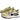 BEIGE SNEAKERS WITH NAVY SHOOTING STAR DETAIL AND VEGAN LEATHER ACCENTS