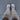 BEIGE SPLIT-TOE BALLET FLATS WITH BOW DETAIL WOMEN'S SHOES