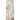 BEIGE WIDE-LEG JEANS WITH ABSTRACT DESIGN MID WAIST TRENDY CASUAL