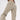 BEIGE WIDE-LEG JEANS WITH STAR-SHAPED BACK POCKETS FOR WOMEN