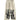 BEIGE WIDE-LEG PANTS WITH DOG PRINT - LONG PRINTED STRAIGHT LEG