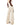 BEIGE WIDE-LEG TROUSERS EMBROIDERED BUTTERFLY PATCHES