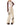 BEIGE WIDE-LEG TROUSERS EMBROIDERED BUTTERFLY PATCHES