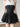 BIG BOW LAPEL DRESS SUMMER A LINE WOVEN