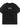 BLACK ACID WASH CREW NECK T-SHIRT