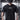 BLACK ACID WASH CREW NECK T-SHIRT