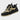 BLACK AND BEIGE SNEAKER WITH FLOWER DETAIL FOR SNEAKER LOVERS