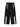 BLACK AND GRAY TRACK PANTS LONG STRAIGHT LEG DESIGN