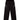 BLACK AND GRAY TRACK PANTS MID WAIST STRAIGHT LEG DESIGN