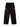 BLACK AND GRAY TRACK PANTS MID WAIST STRAIGHT LEG DESIGN