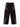 BLACK AND GRAY TRACK PANTS MID WAIST STRAIGHT LEG DESIGN