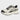 BLACK AND WHITE ATHLETIC SHOE FOOTWEAR