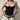 BLACK AND WHITE LACE-TRIMMED CAMISOLE FOR WOMEN