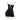 BLACK AND WHITE MINI DRESS FOR WOMEN