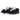 BLACK AND WHITE PLATFORM SNEAKERS CASUAL FOOTWEAR STYLISH DESIGN