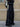 BLACK AND WHITE TRACK SUIT SET WITH LIGHTWEIGHT CASUAL PARACHUTE PANTS