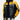 BLACK AND YELLOW RACING JACKET LEATHER MOTORCYCLE JACKET