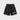 BLACK ATHLETIC SHORTS WITH SIZE RECOMMENDATIONS FOR A PERFECT FIT