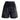 BLACK ATHLETIC SHORTS Y2K STYLE