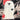 BLACK BALACLAVA WITH BROKEN HEART DETAILS AND GUN DESIGN