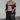 BLACK BANDEAU BRA WITH WHITE TRIM FOR WOMEN