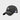 BLACK BASEBALL CAP WITH AMERICAN FLAG - NYC DENIM CAP