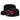BLACK BASEBALL CAP WITH RED EMBROIDERY BROOKLYN SNAPBACK CAP