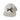 BLACK BASEBALL CAP WITH WHITE BOW ACCESSORY